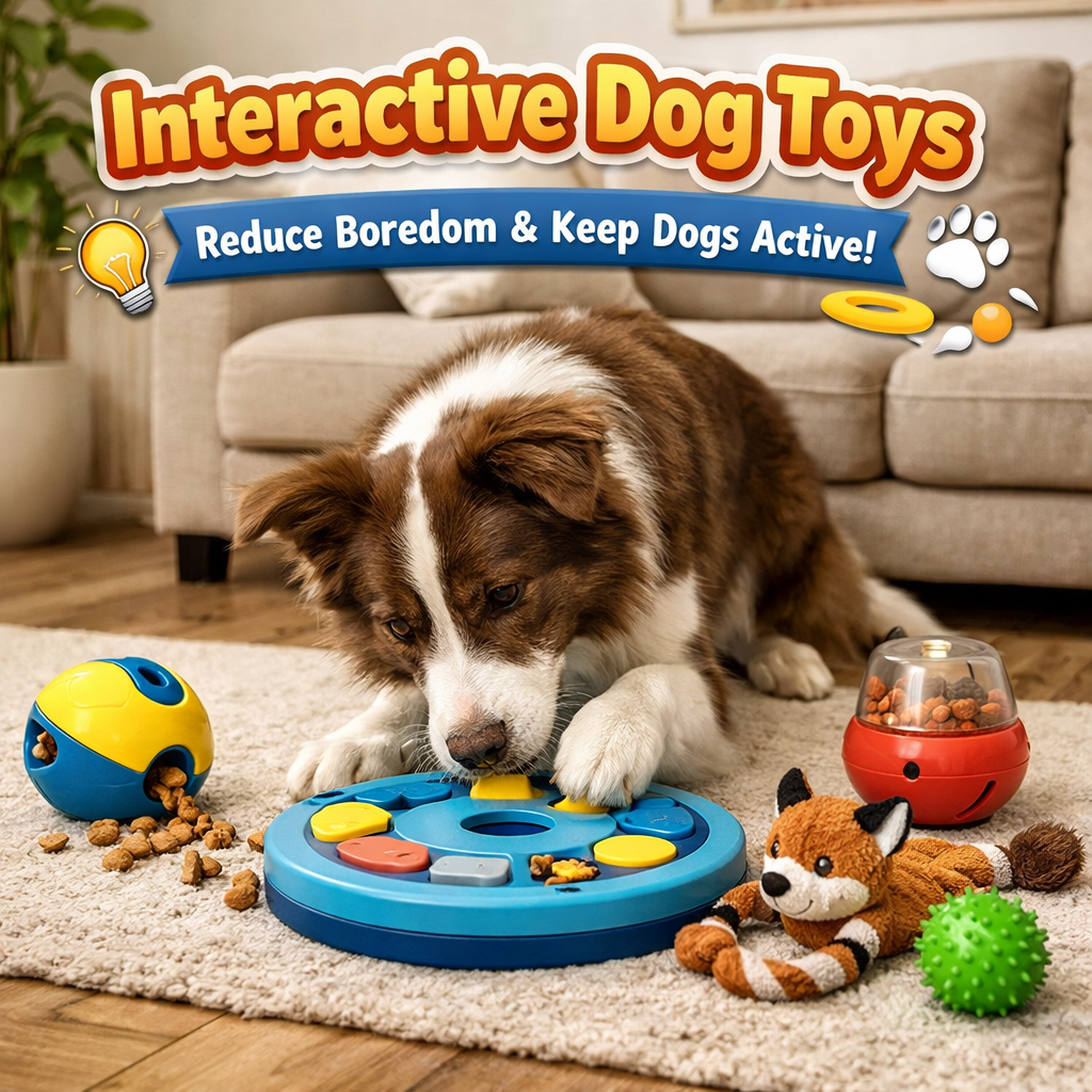 How Interactive Dog Toys Help Reduce Boredom and Keep Dogs Active
