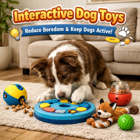 How Interactive Dog Toys Help Reduce Boredom and Keep Dogs Active
