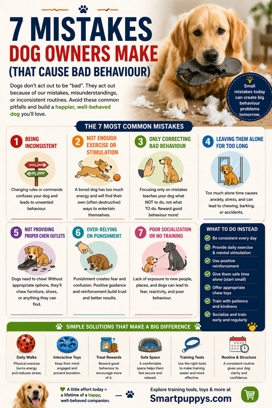 7 Mistakes Dog Owners Make (That Cause Bad Behaviour)