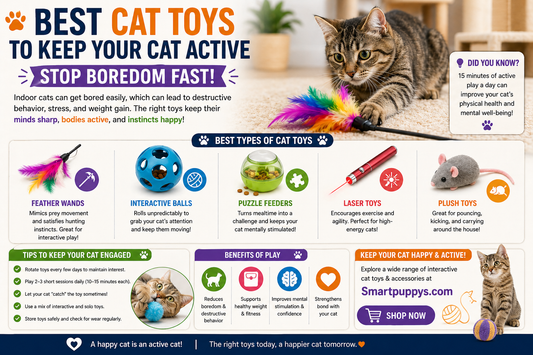 Best Cat Toys to Keep Your Cat Active (Stop Boredom Fast)