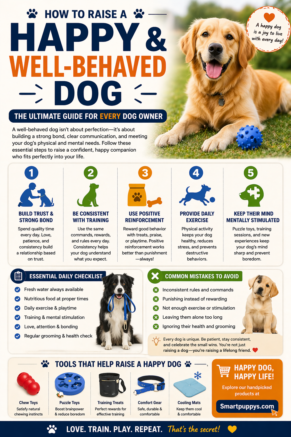 How to Raise a Happy and Well-Behaved Dog (Simple Daily Habits That Work)