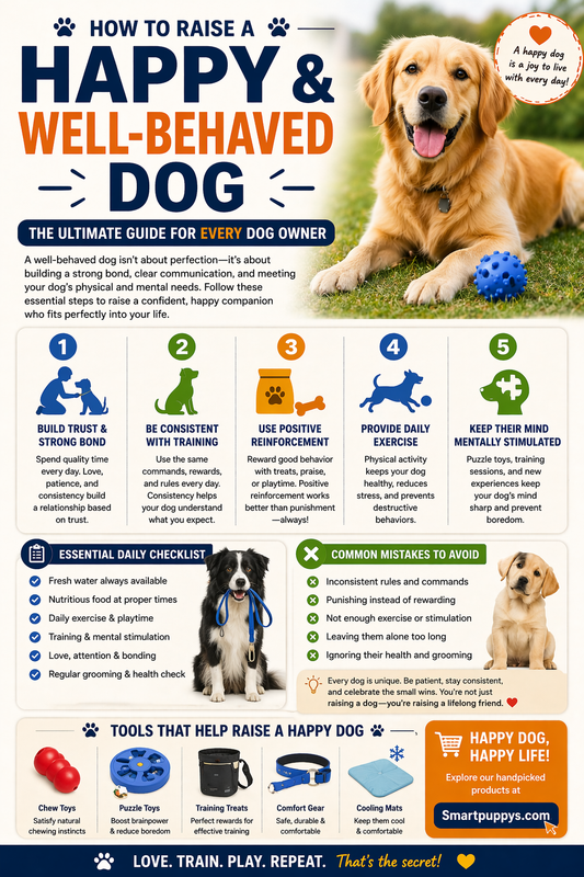 How to Raise a Happy and Well-Behaved Dog (Simple Daily Habits That Work)