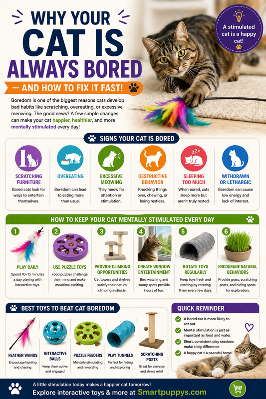 Why Your Cat Is Always Bored (And How to Fix It Fast)