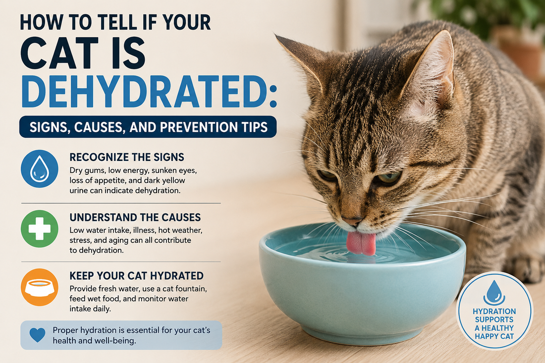 How to Tell If Your Cat Is Dehydrated: Signs, Causes, and Prevention Tips