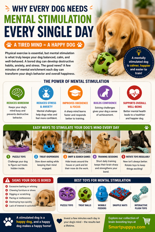 Why Your Dog Needs Mental Stimulation Every Day (Not Just Walks)