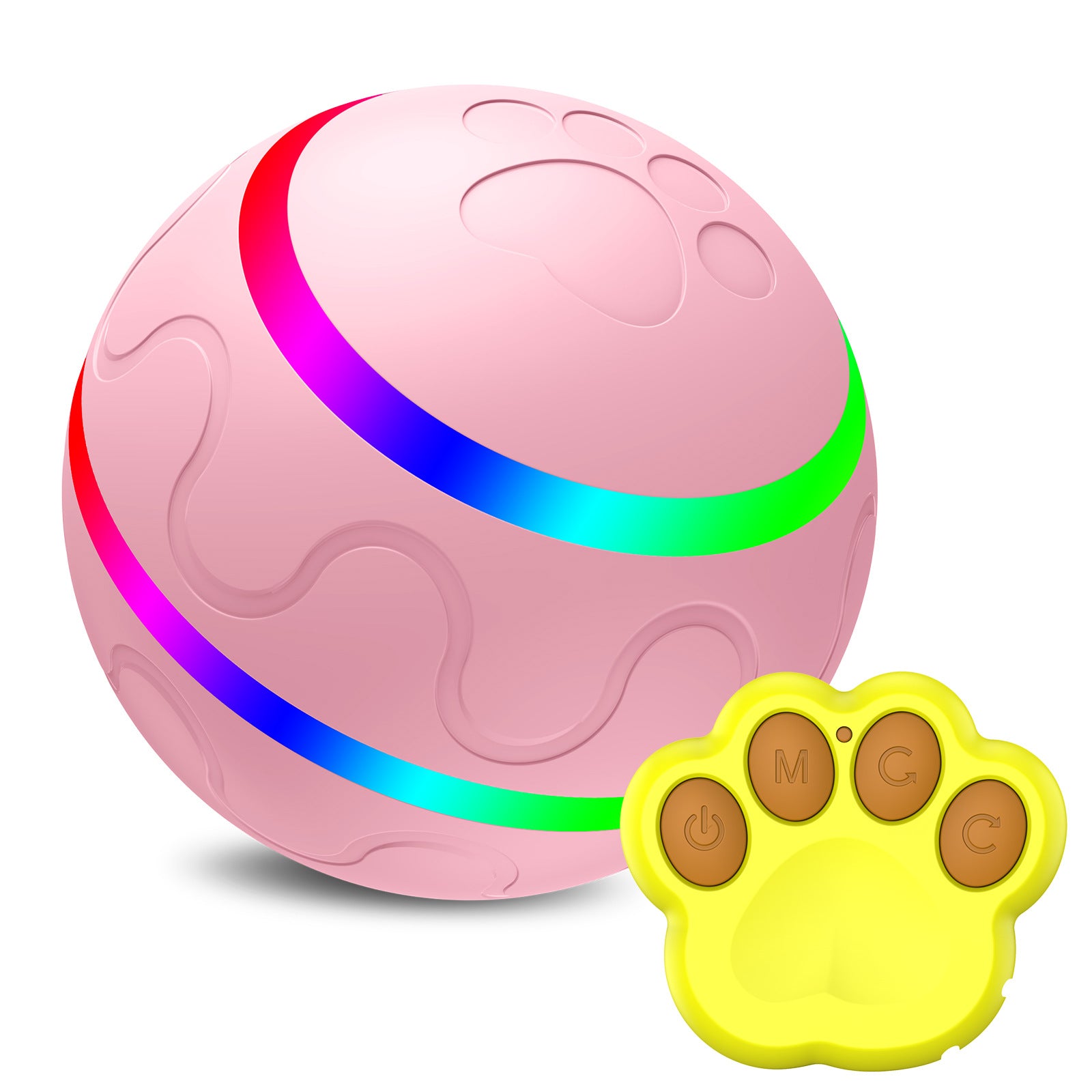 Pet Ball  Intelligent Toy Self Rotating Automatic Rotation Ball