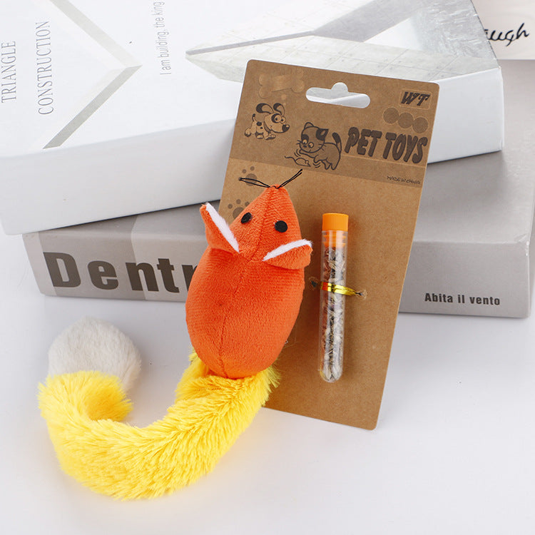 Long Tail Mouse Cat Teaster Toys