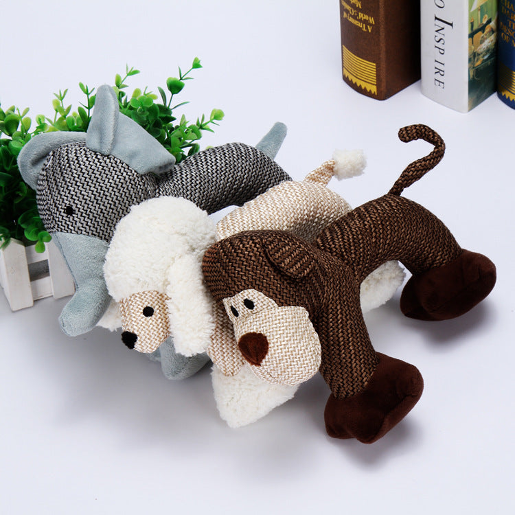 Dog Chew Toys For Small / Large Dogs Bite Resistant