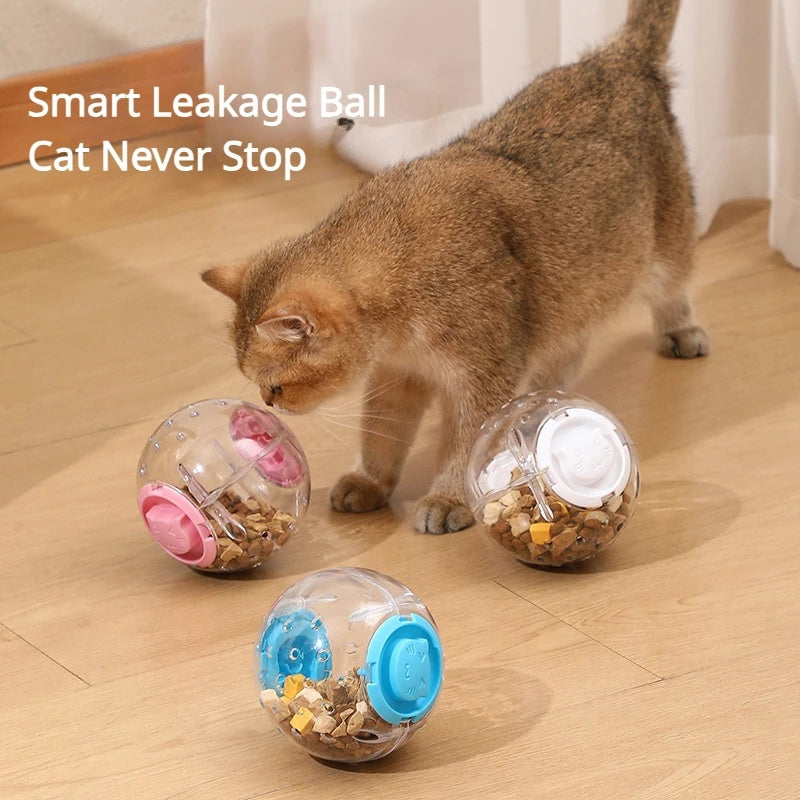 Dog Cat Slow Feeding Ball Food Leakage