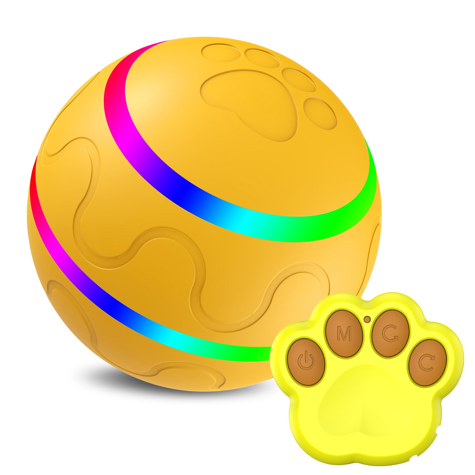 Pet Ball  Intelligent Toy Self Rotating Automatic Rotation Ball