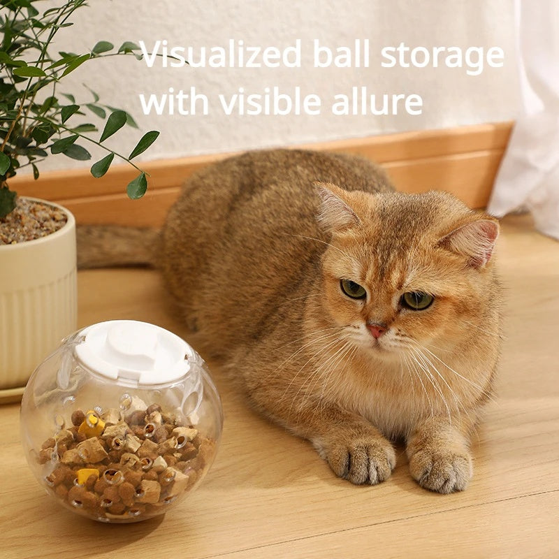 Dog Cat Slow Feeding Ball Food Leakage
