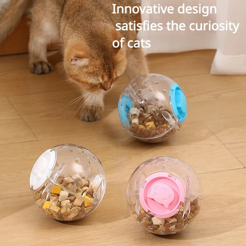 Dog Cat Slow Feeding Ball Food Leakage