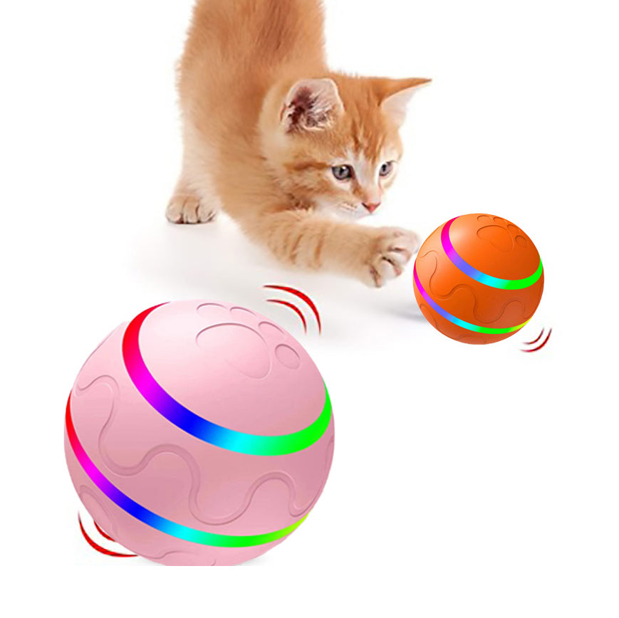 Pet Ball  Intelligent Toy Self Rotating Automatic Rotation Ball