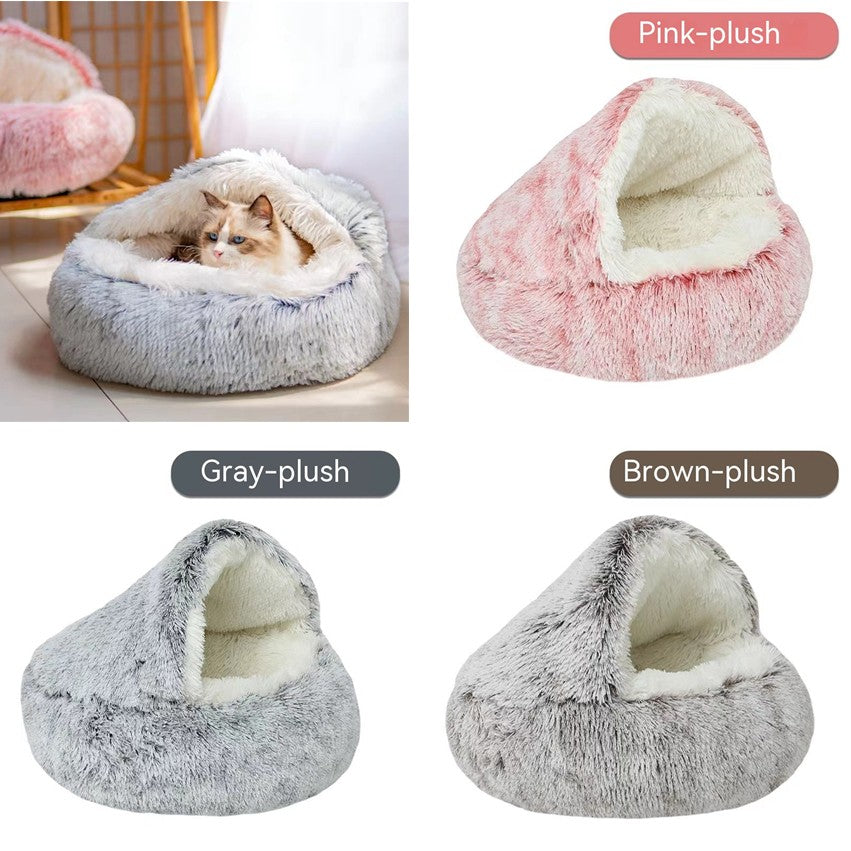 Semi-closed Cat Bed
