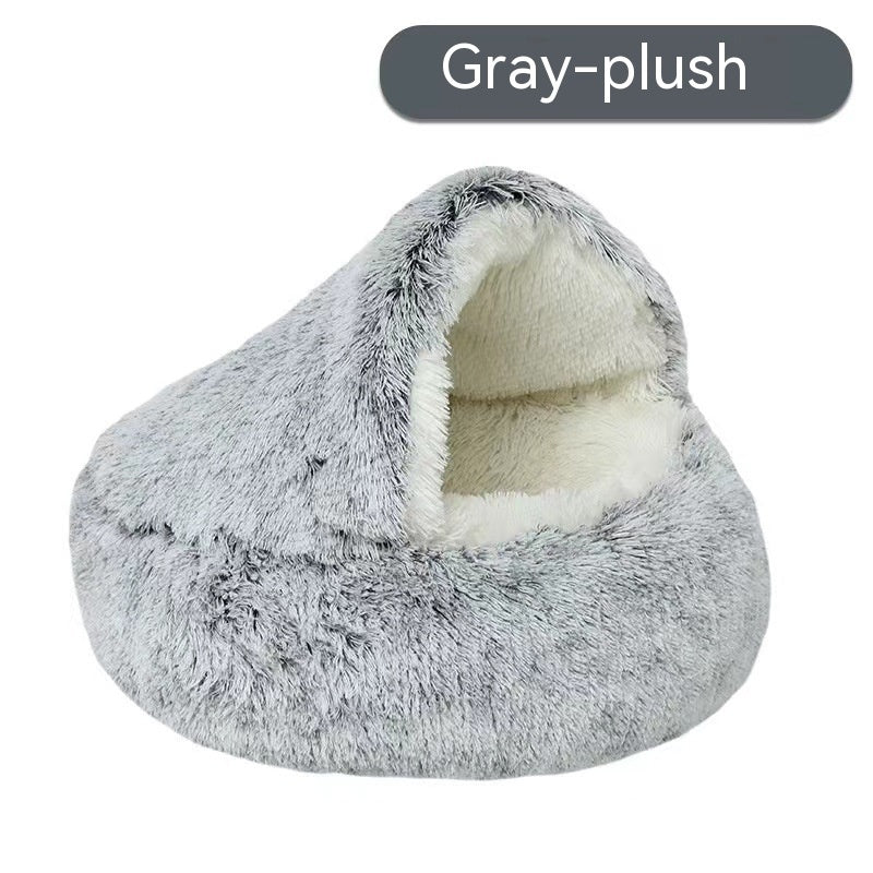 Semi-closed Cat Bed