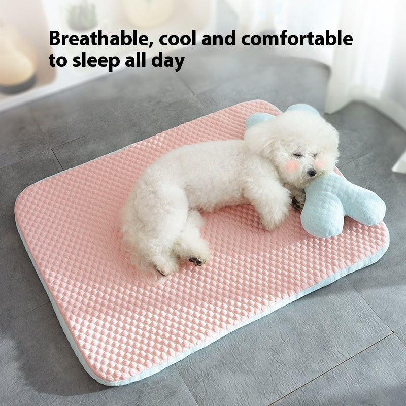 Dog Bed Breathable Cooling Spring Summer Sleeping Mat