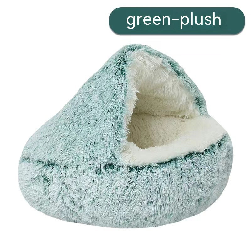 Semi-closed Cat Bed