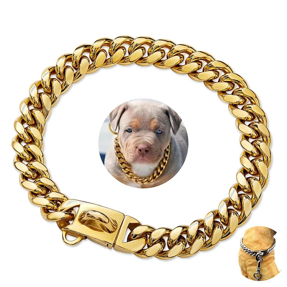 Dog Collar Cuban Chain