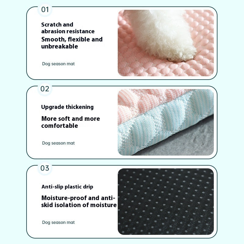 Dog Bed Breathable Cooling Spring Summer Sleeping Mat