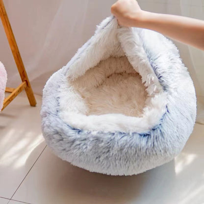 Semi-closed Cat Bed