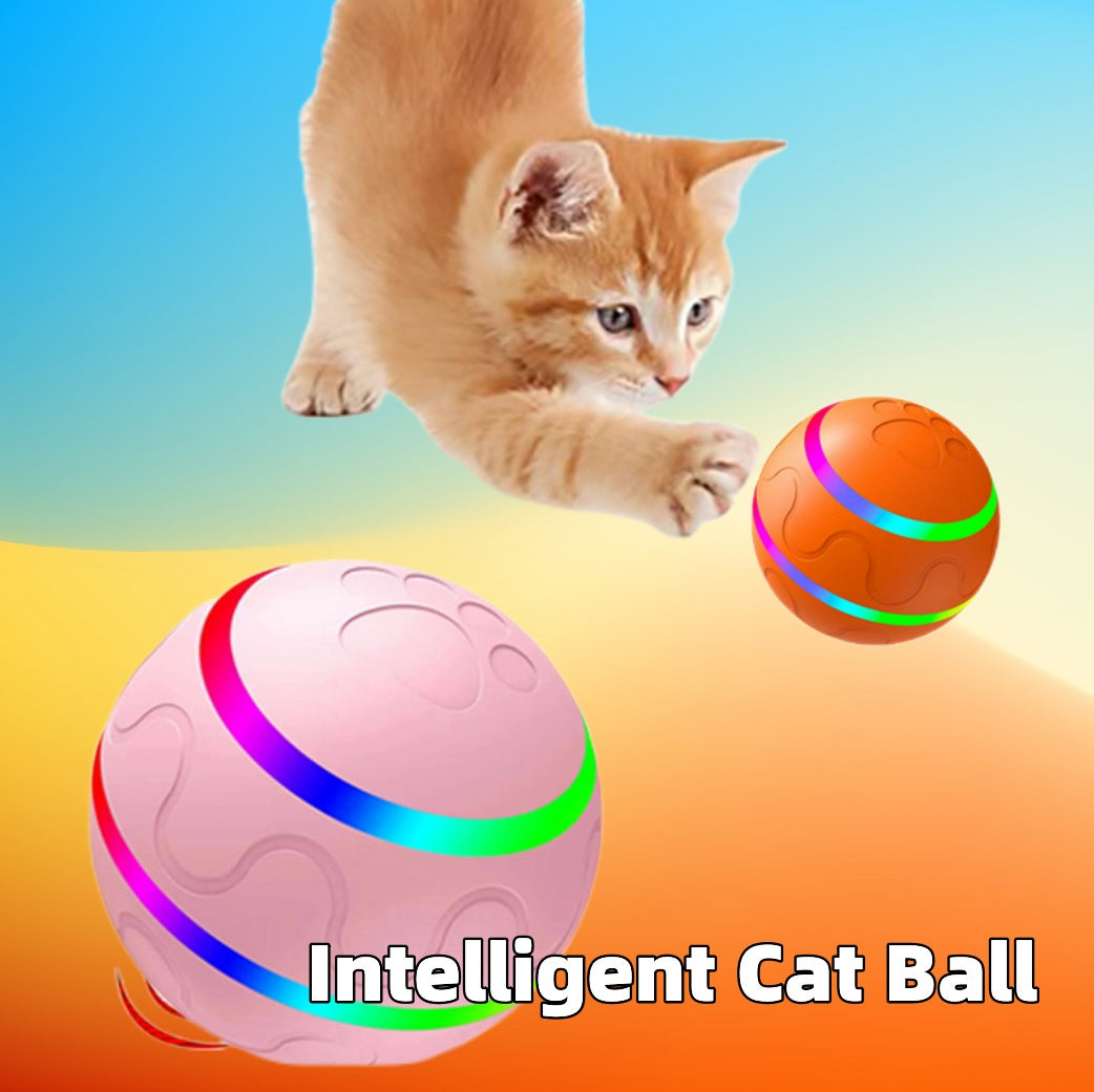 Pet Ball  Intelligent Toy Self Rotating Automatic Rotation Ball