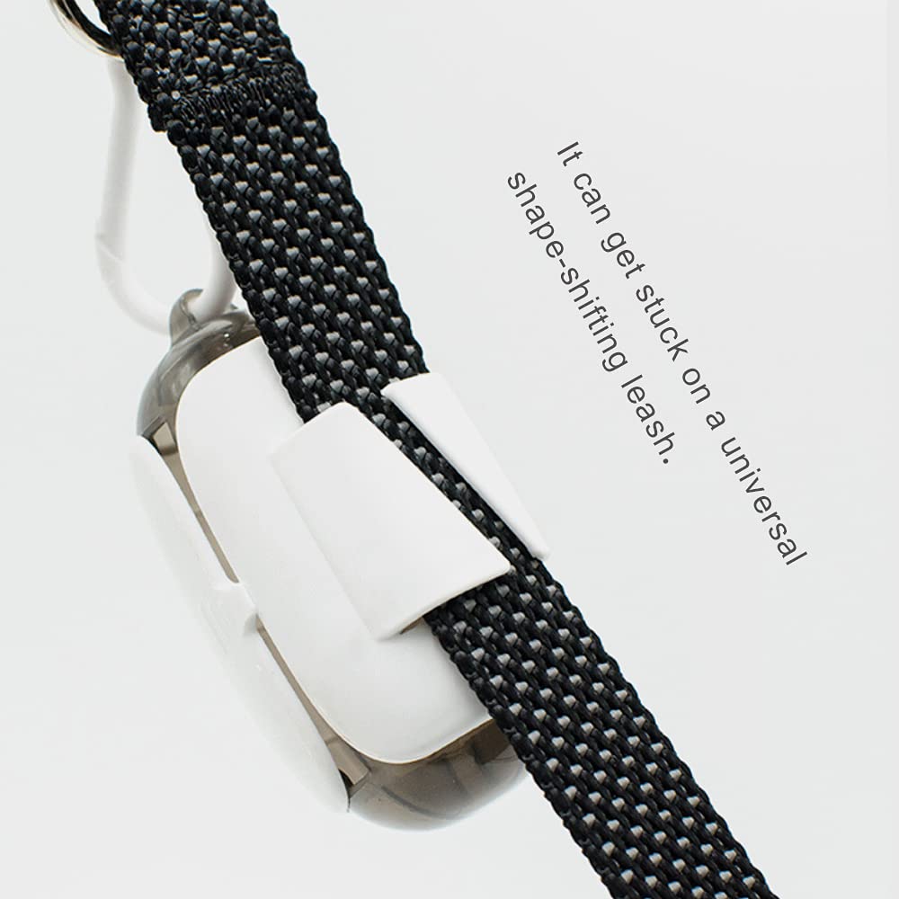 Dog Poop Bag Holder And Dispenser With Leash Attachment