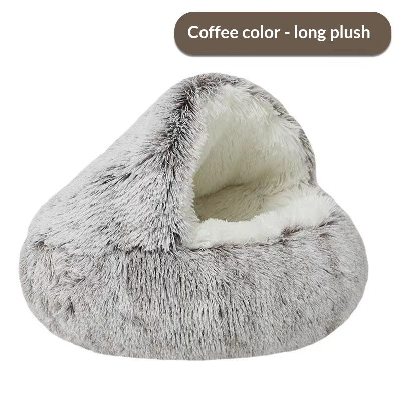 Semi-closed Cat Bed